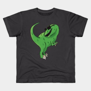 Vibing T-Rex Kids T-Shirt